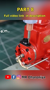 239K views · 792 reactions | RETROL HM-01 7cc Antique Hit and Miss Engine 4-stroke Stationary Engine Horizontal IC Engine Model That Works part-8 | MR.Dharoniya | Facebook