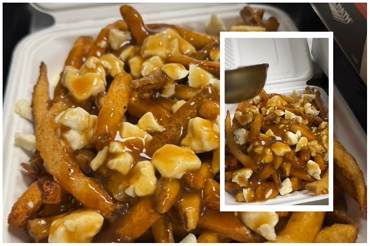 2.4K views · 25 reactions | Classic Canadian poutine made with real Quebec cheese curds 襤  86 Cedar St S #84, Timmins  Call for delivery: 705-269-0397  www.krazypotato.ca  We deliver – call in your order! | Krazy Potato Timmins | Facebook