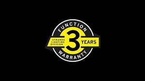 A unique safety, all products in our range comes with at least three years function warranty. www.strands.se | Strands Lighting Division | Facebook