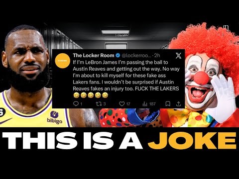 LAKERS FANS WANT LEBRON JAMES TO SAVE THEM WHILE LUKA IS OUT LMFAO