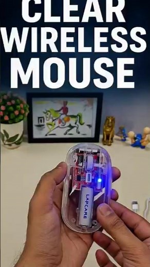 Clear Wireless Mouse Under ₹700! | Lapcare Trendy Plus Unboxing & Review