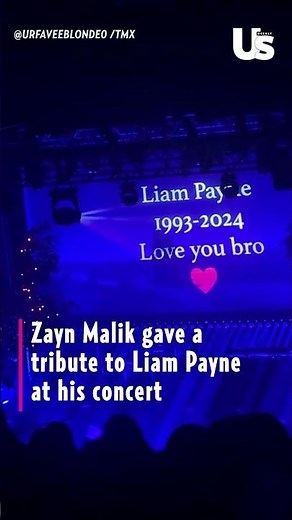 Zayn Malik's Emotional Tribute to Liam Payne at Live Concert