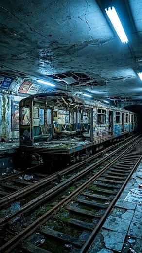 Abandoned Underground Train Restoration | Full Metro Rebuild Time-Lapse (Rust to Revival)