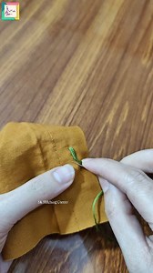 Struggling to make neat, strong loops for hooks? 🪡 This simple sewing trick helps you create a perfectly sized loop that looks clean, professional, and lasts longer.🧵🪡 #SewingTips #HookLoop #LoopMaking #SewingHack #StitchingTips | Sk stitching corner
