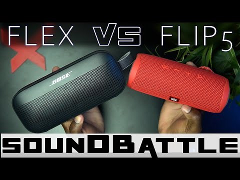 Bose Soundlink FLEX vs JBL Flip 5 | Review & Sound Battle | Binaural Sound Sample