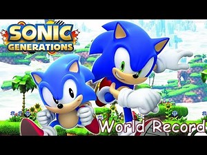 Sonic Generations Any% Speedrun in 56:21 (NEW RECORD)