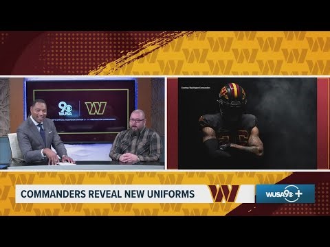 Commanders reveal new uniforms for 2026