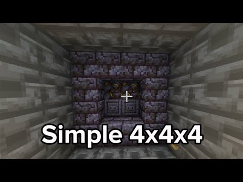 Tutorial 4x4x4 piston door￼