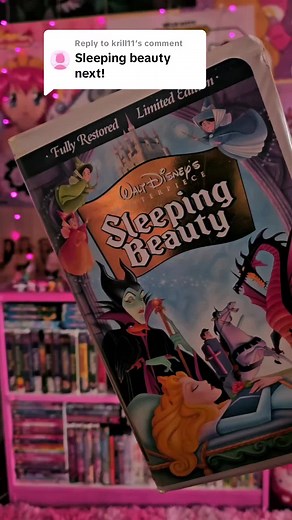 Vintage Sleeping Beauty VHS Collection with Commercials | Dog Snoring ASMR