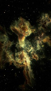 A dazzling star cluster in the vastness of space