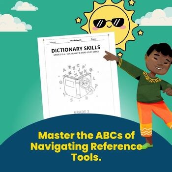 Grade 3 Dictionary Skills Worksheets | Guide Words & Reference Materials