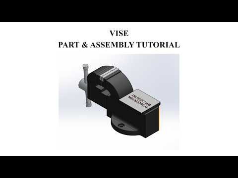 Bench Vise | SOLIDWORKS Parts & Assembly Tutorial