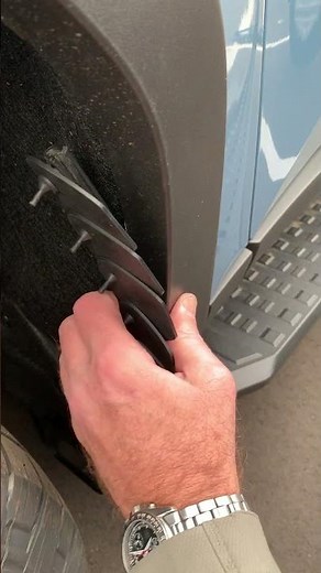 Fast Land Cruiser Stone Guard Install #1fastguard #mudflaps #toyota #offroad #detailing #landcruiser