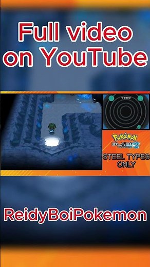 Pokémon Black 2 Steel Only Gym 6! #pokemon #pokemonblack2 #shinypokemon #nuzlocke #gaming