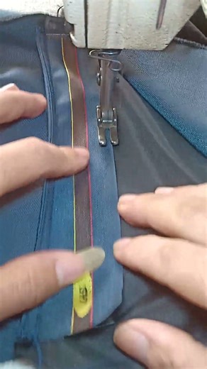 Straight stitch. #sewing