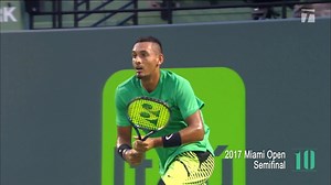 Men's Match of the Decade No. 10: Federer d. Kyrgios, 2017 Miami