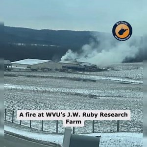 1.4K views | A fire at WVU's J.W Ruby Research farm caused 1 million dollars in damage. | The Exponent Telegram | Facebook