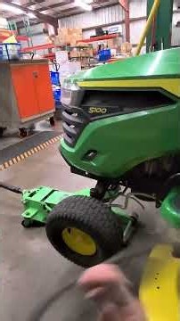 John Deere S100 Belt & Idler Replacement | Complete Repair Guide Part 1