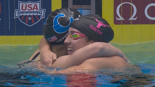 Smith follows up world record with 200m fly win