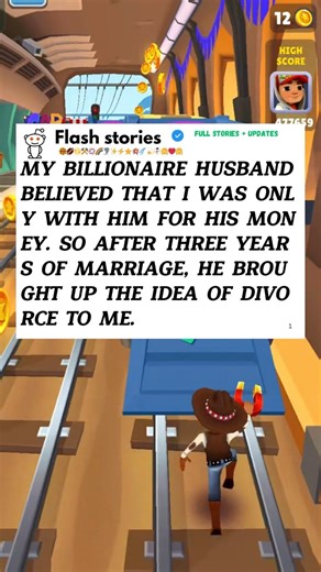 10K views · 110 reactions | My billionaire husband believed that I was only with him for his money. So after three years of marriage, he brought up the idea of divorce to me. | Flash Stories | Facebook