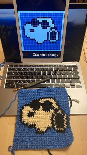 moe on Instagram: "Crocheted snoopy 🧶 🤍 #crochetblanket #crochet#crocheting #crochetblanket #handmade #handmadegifts #handmadecrafts #handmadeuk #tokyo#japan#japanese#crochetinspiration #crocheted #crocheteveryday #編み物#編み物部 #ブランケット#編み物のある暮らし #編み物動画 #毛糸#刺繍#ハンドメイド#starblanket #starblankets#モチーフ編み #モチーフ #モチーフ編みバッグ #motif#スヌーピー#snoopy#peanuts"