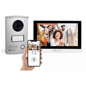 SCS Sentinel - Interphone vidéo connecté filaire, VisioDoor Wi-Fi. Garantie 5 ans