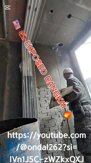 🇺🇸 🧱 APARTMENT BALCONY DANGKAI 🔥Plastering plasterer