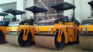 [Hot Item] Double Drum Vibratory (Oscillatory) Mini Roller Compactor Yzc6 (YZDC6)