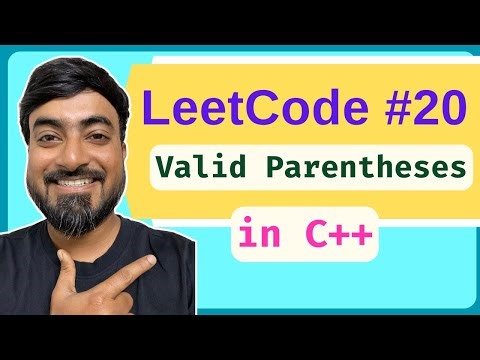 LeetCode 20: Valid Parentheses | C++ Solution + Step-by-Step Explanation (Beats 100%)
