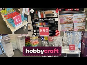 HOBBYCRAFT shop with me | what’s new in store