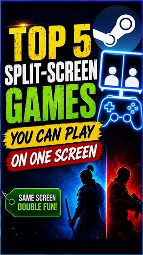Top 5 Split-Screen Games You Can Play On ONE Screen
