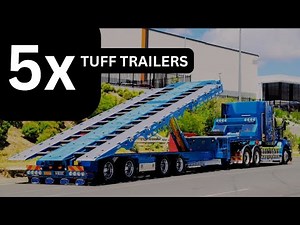 🔥 5 TOUGHEST Heavy Haul Trailers from TUFF TRAILERS! 🚛💪