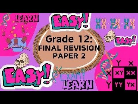 FINAL REVISION | Gr.12 Life Sciences Paper 2