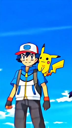 Ash & Pikachu The Legendary Pokémon Journey Begins #animeviral #trendinganime #animelover #animeedit