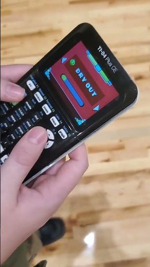 ghostlyyo plays geometry dash on a calculator