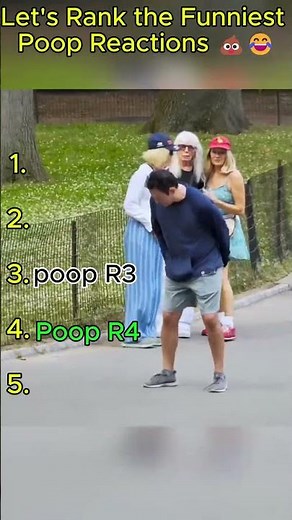 Let's Rank the Funniest Poop Reactions 💩😂
