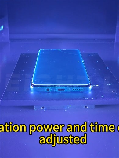Linear UV LED Curing Lamp Chamber Application: UV Adhesive Curing for Screen #UVLEDCuringSystem #UVLED#3CScreen