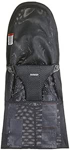 BabyBjörn Fabric Seat for Bouncer - Anthracite, Mesh, Anthracite, 1 Count (Pack of 1)