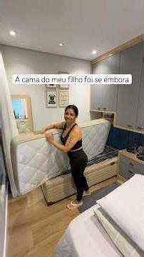 A cama box baú vai ser muito útil pra eles ✅ #moveisplanejados