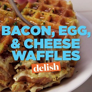 317K views · 7.6K reactions | Savory waffles FTW...