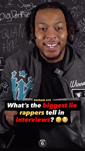 Biggest lie rappers tell in interviews 😳💯