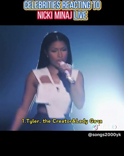 Nicki Minaj's Live Performance: Celebrity Reactions