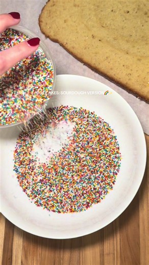 Sourdough Dot Cakes: First-Time Sourdough Cake Success