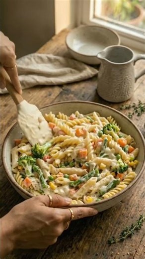 Creamy White Sauce Veg Bake | Perfect Party Recipe #youtubeshorts #shorts #viral #easyrecipes