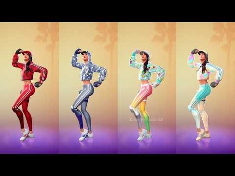 Fortnite Flexy Emote With Ruby Skin Thicc 🍑😜🥵 Who Won ?