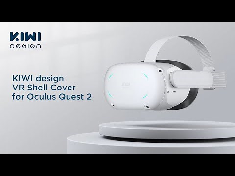 KIWI design VR Shell for Oculus Quest 2 Protective Cover