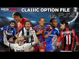 PES 2018 / OPTION FILE 5 / PES UNIVERSE EQUIPOS CLÁSICOS / TUTORIAL COMPLETO PS4 PC