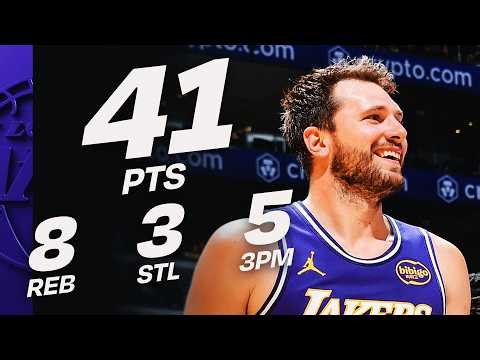 Luka Dončić (41 PTS) Makes Lakers History 🙌 | March 27, 2026