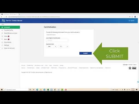 How to Activate Your Fifth Third Bank Debit Card