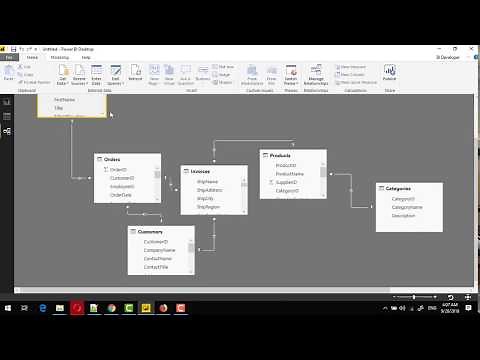 Directly Importing Northwind Dataset into Power BI Desktop [Urdu / Hindi]